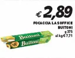 Coal Focaccia lasoffice BUITONI offerta