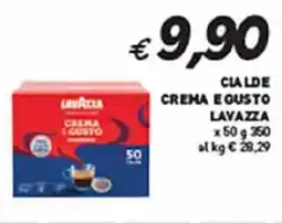 Coal Cialde crema e gusto LAVAZZA offerta
