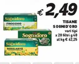 Coal Tisane sogni d'oro vari tipi filtri offerta
