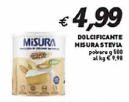 Coal DOLCIFICANTE MISURA STEVIA polvere offerta