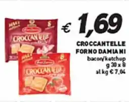 Coal Croccantelle forno damiani bacon/ketchup offerta