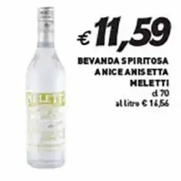 Coal Bevanda spiritosa a nice anisetta meletti offerta