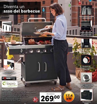 Lidl Tepro Barbecue a gas offerta