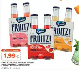 Oasi Santàl fruitz! arancia rossa/ pesca/pompelmo mix zero offerta