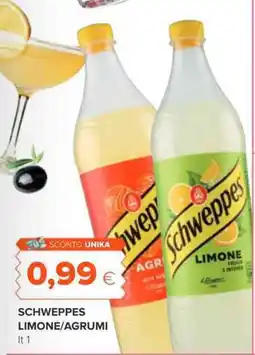Oasi Schweppes limone/agrumi offerta