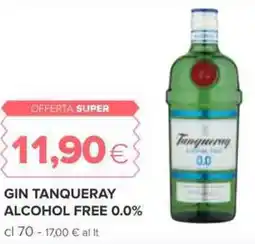 Oasi Gin tanqueray alcohol free 0.0% offerta