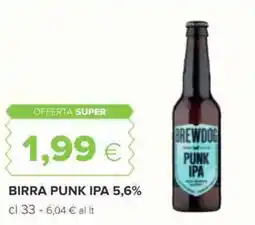 Oasi Birra punk ipa 5,6% offerta