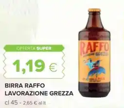 Oasi Birra raffo lavorazione grezza offerta