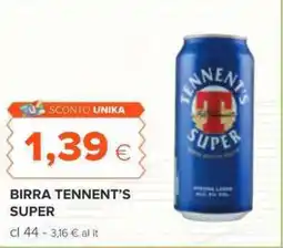 Oasi Birra tennent's super offerta