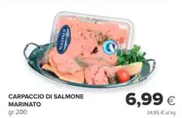 Oasi Carpaccio di salmone offerta