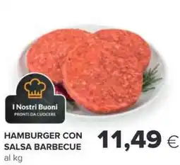 Oasi Hamburger con salsa barbecue offerta