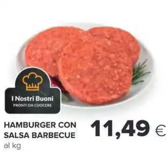 Oasi Hamburger con salsa barbecue offerta