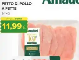 Oasi Amadori petto di pollo a fette offerta