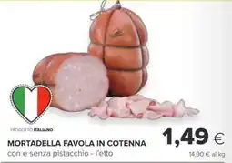 Oasi Mortadella favola in cotenna offerta