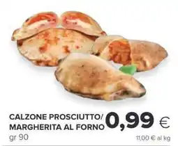 Oasi Calzone prosciutto/ margherita al forno offerta