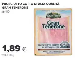 Oasi Prosciutto cotto di alta qualità GRAN TENERONE offerta