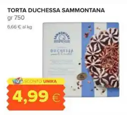 Oasi Torta duchessa SAMMONTANA offerta