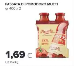 Oasi Passata di pomodoro MUTTI offerta