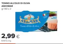 Oasi Tonno all'olio di oliva ASDOMAR offerta