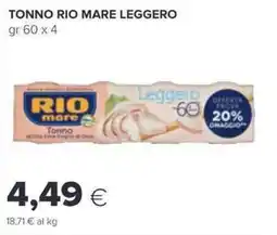 Oasi Tonno rio mare leggero offerta