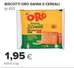 Oasi Biscotti oro saiwa 5 cereali offerta