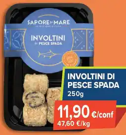Sapore di Mare Involtini di pesce spada offerta