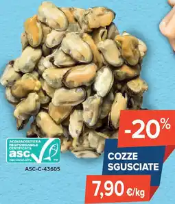 Sapore di Mare Cozze sgusciate offerta