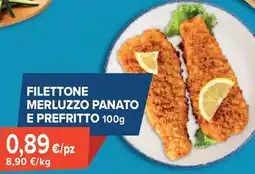 Sapore di Mare Filettone merluzzo panato e prefritto offerta