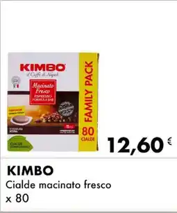 Iper Tosano KIMBO Cialde macinato fresco offerta
