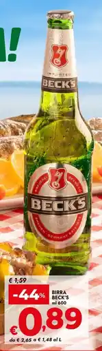 Bennet Birra BECK'S offerta