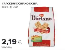 Oasi Crackers doriano DORIA offerta