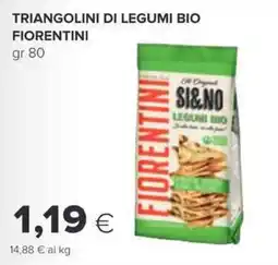 Oasi Triangolini di legumi bio FIORENTINI offerta