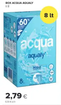 Oasi Box acqua AQUALY offerta