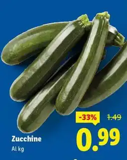 Lidl Zucchine offerta