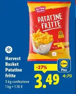 Lidl Harvest Basket Patatine fritte offerta