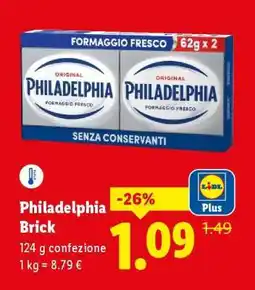 Lidl Philadelphia Brick offerta