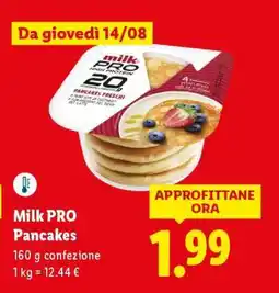 Lidl Milk PRO Pancakes offerta