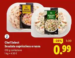 Lidl Chef Select Insalata capricciosa o russa offerta