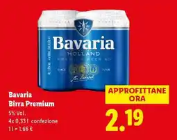 Lidl Bavaria Birra Premium offerta