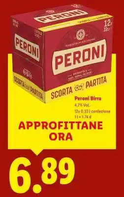 Lidl Peroni Birra offerta
