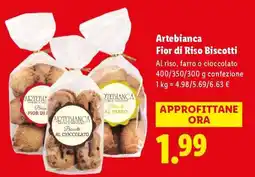 Lidl Artebianca Fior di Riso Biscotti offerta