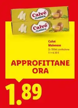 Lidl Calvè Maionese offerta
