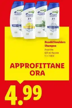 Lidl Head&Shoulders Shampoo offerta