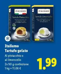 Lidl Italiamo Tartufo gelato offerta