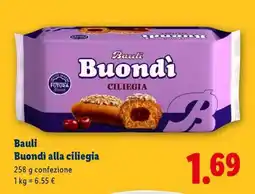 Lidl Bauli Buondì alla ciliegia offerta