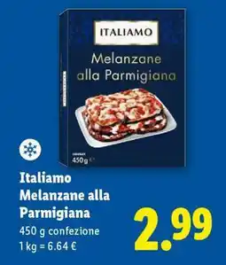 Lidl Italimo Melanzane alla Parmigiana offerta