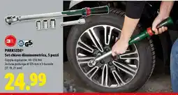 Lidl PARKSIDE Set chiave dinamometrica, 5 pezzi offerta