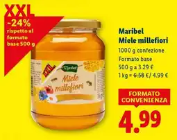 Lidl Maribel Miele millefiori offerta