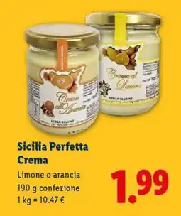 Lidl Sicilia Perfetta Crema offerta
