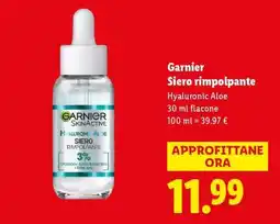 Lidl Garnier Siero rimpolpante offerta